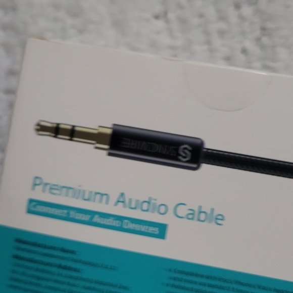 Aux Cable Auxiliary Audio Cable  Headphone Cord - Picture 9 of 9